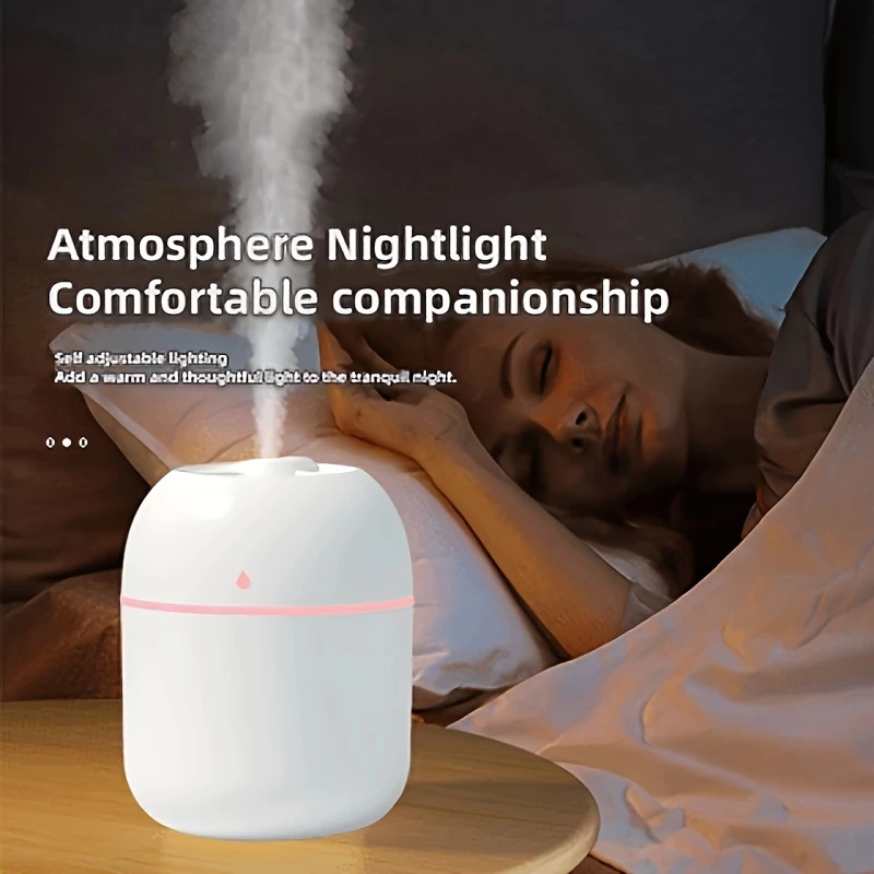 Mini Umidificador Difusor Aromatizador Egg Portátil Usb Led Aromatizador De Ambiente Purificador De Ar Casa Escritório - Imagem 7
